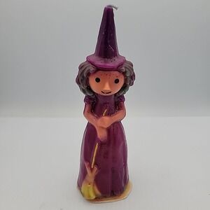 Vintage Halloween 7.5 Inch‎ Gurley / Suni Witch Candle